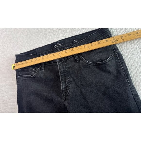 Lucky Brand Mens Black 110 Skinny Denim Casual Jeans 34X30 Everyday - Picture 5 of 9